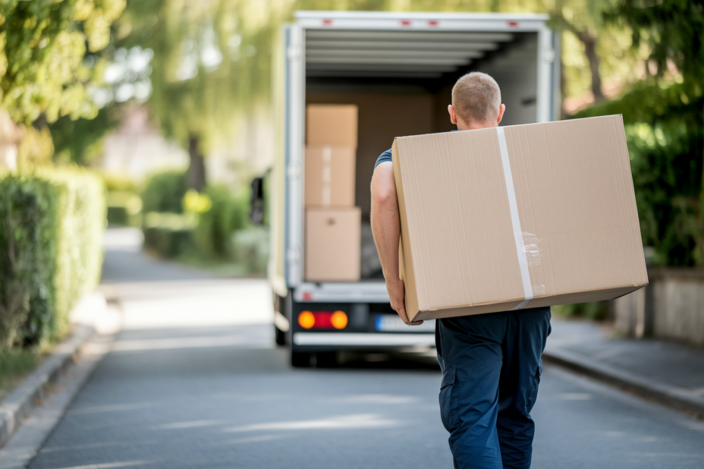 demenageur-dos-carton-camion-rue