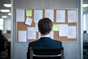personne-dos-costume-bureau-tableau