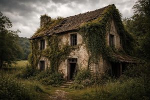 maison-ancienne-vegetation-cadre-rural