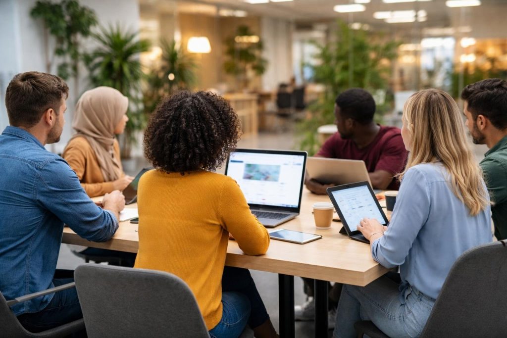 groupe-personnes-bureau-table-ordinateurs