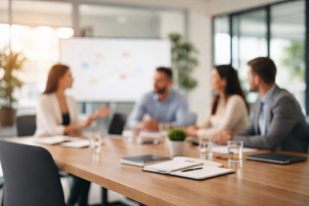 bureau-moderne-personnes-discussion-reunion