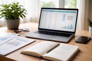 bureau-moderne-ordinateur-plante-fenetre