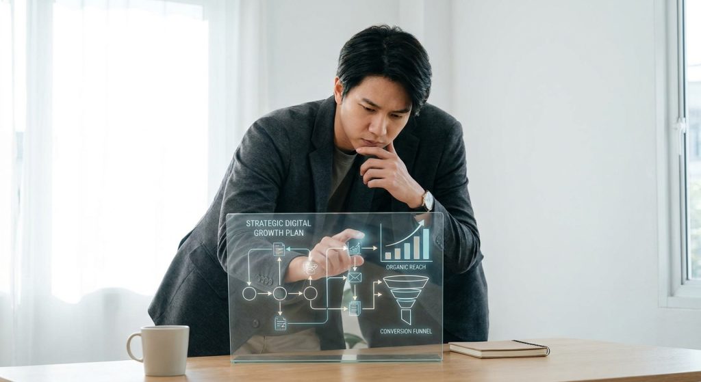 Communication et marketing digital : pourquoi les entrepreneurs doivent structurer leur approche pour vraiment se développer